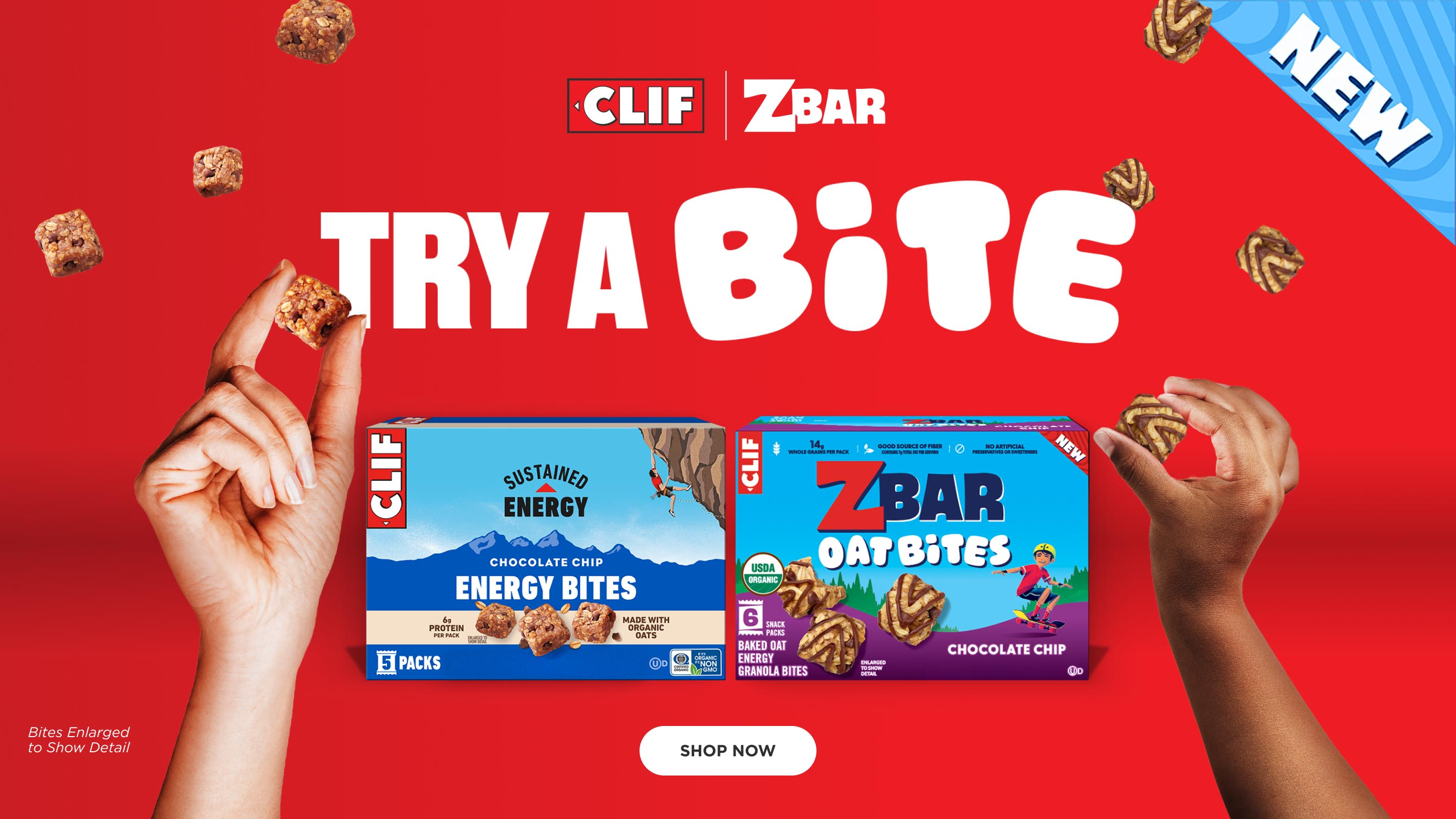 CLIF BAR and ZBAR Try A Bite